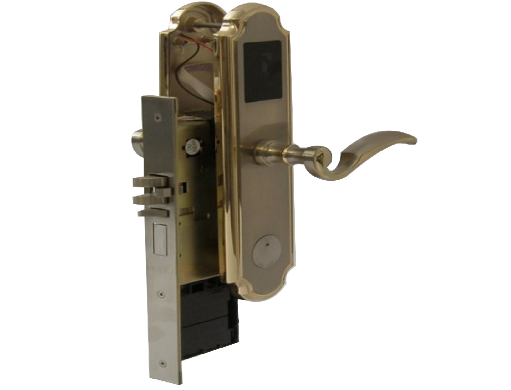 Electronic Battery Powered ID Access Mortise Door Lock BID200-J - Click Image to Close