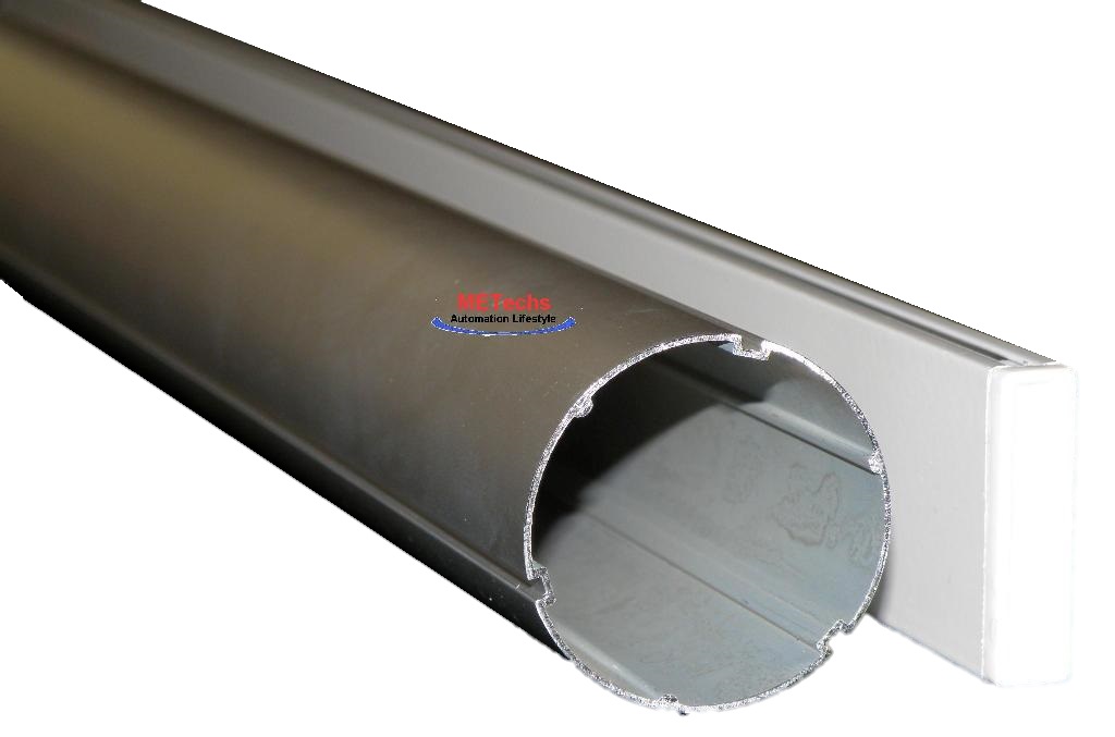 Aluminum Roller Shade Blind Rod tube with Bottom Bar CL338H-D40