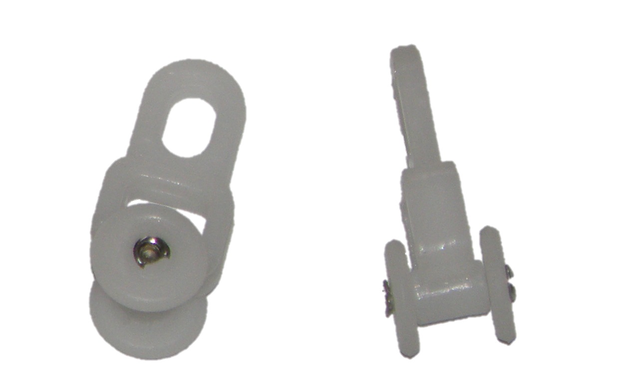 Slide Carrier for Traverse Curtain Rods CL200T and CL200B - Click Image to Close