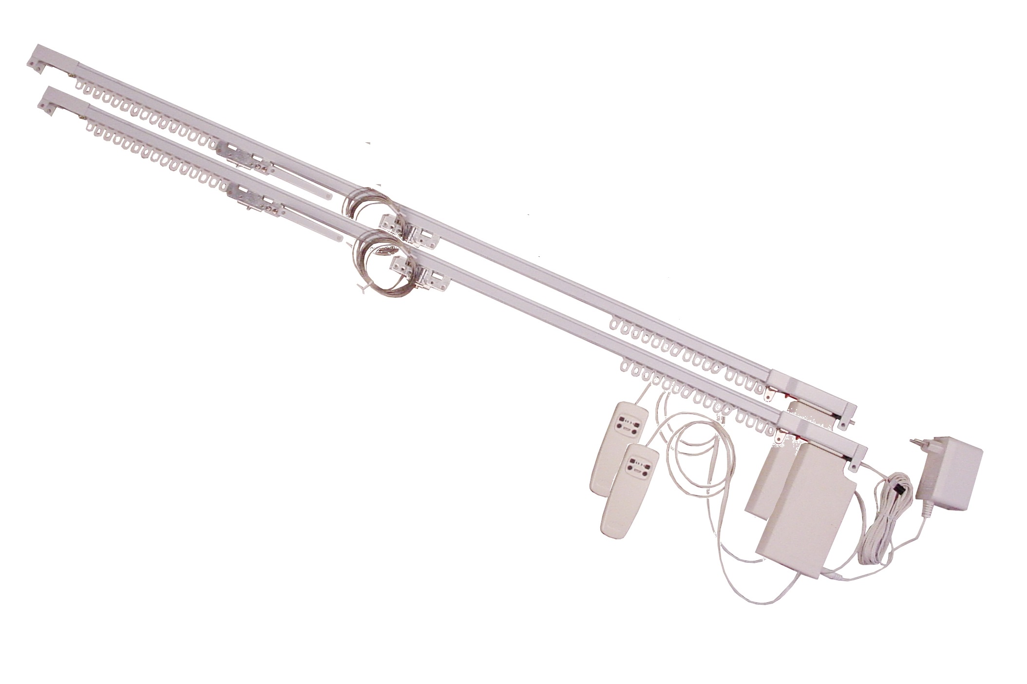 CL200B L Shape Double Wall Bracket for CL200T and CL200BT Curtain Dual Tracks 